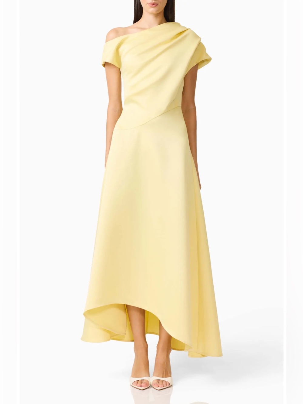 Elliatt Marissa Gown in Lemon Yellow XL